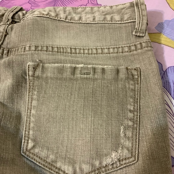 Like New Free People Distressed Skinny light Gray Jeans 26 size Women - Picture 8 of 16